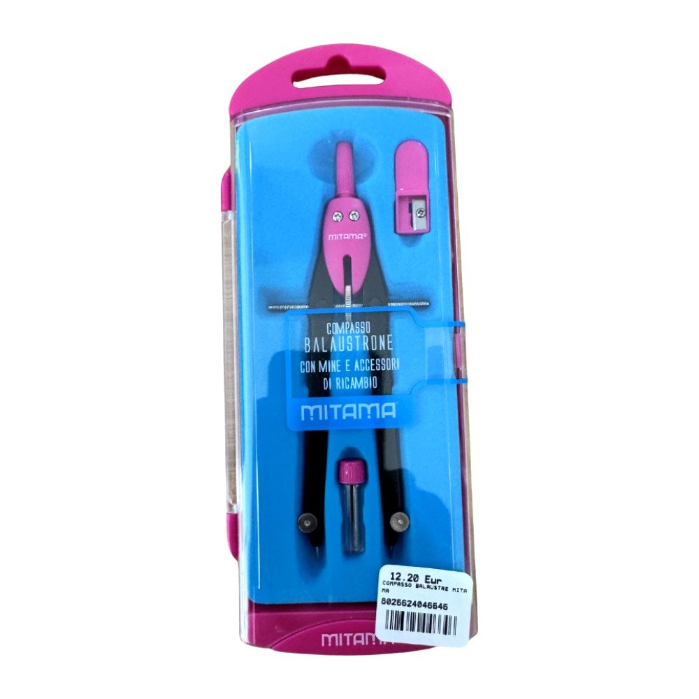 Compasso Mitama em Estojo — Rosa