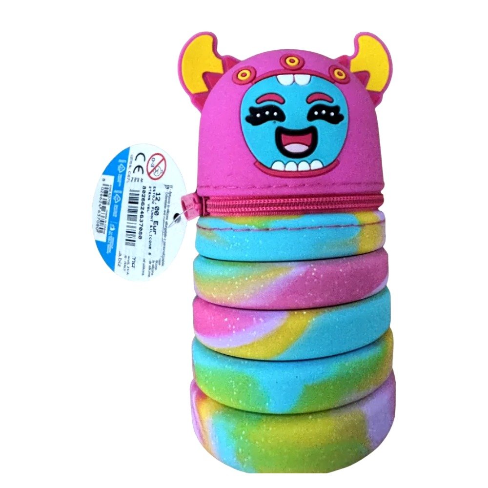 Estojo Mitama Boom Extensível modelo Monstro Colorido