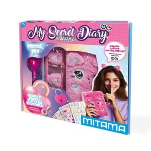 My Secret Diary Kawaii Mitama com diário secreto, caneta UV e acessórios