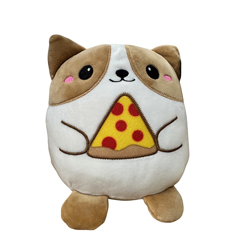 Peluche TNT Tutti gatinho com pizza para presente infantil